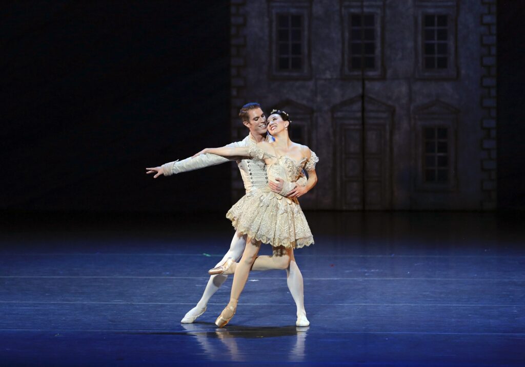 ABT - Isabella Boylston (Clara, the Princess) and James Whiteside (Nutcracker, the Prince) in Alexei Ratmansky’s 'The Nutcracker' - Photo by Marty Sohl.