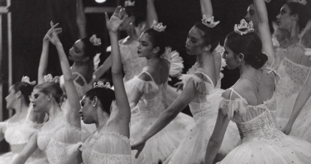 Snow scene from "The Nutcracker" - Photo by B.H. Giza.