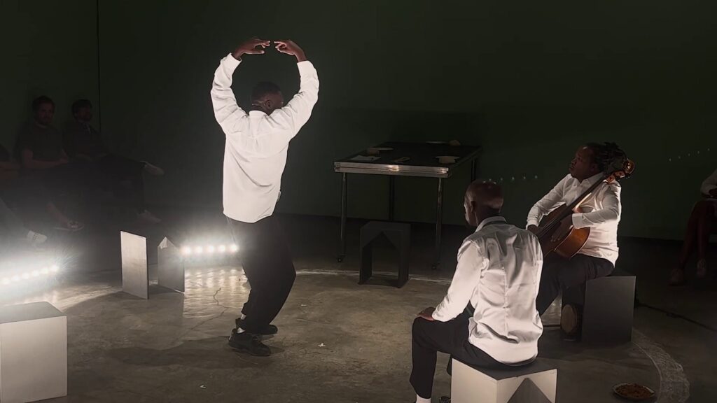 "The Land We Carry" by Gregory Maqoma - Screenshot courtesy of CAP UCLA.