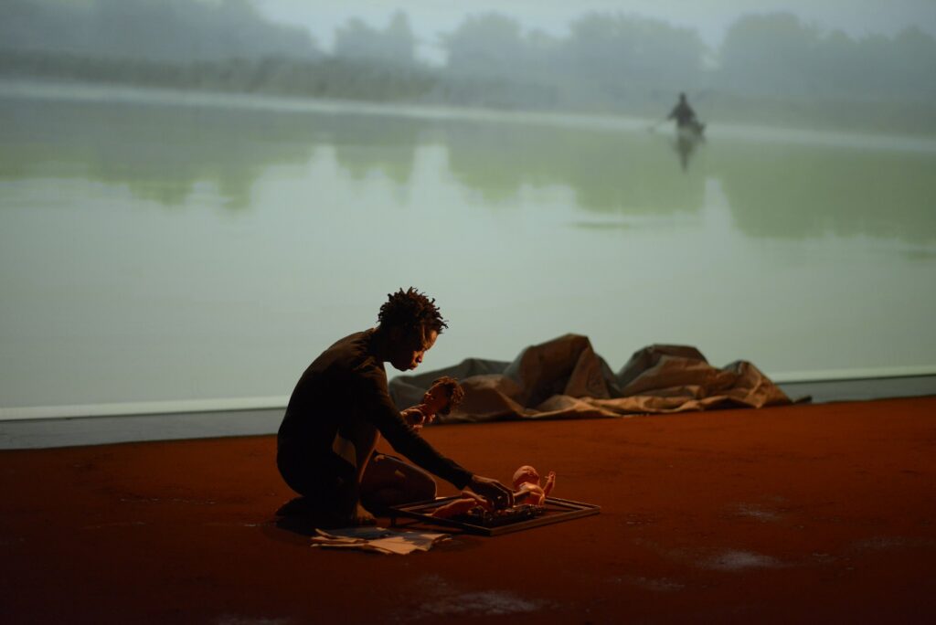 Faustin Linyekula in his "My Body, My Archive" - Photo ©Sarah Imsand.