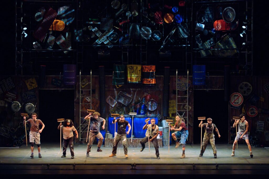 Cast of STOMP - Photo by Braden Villanueva.