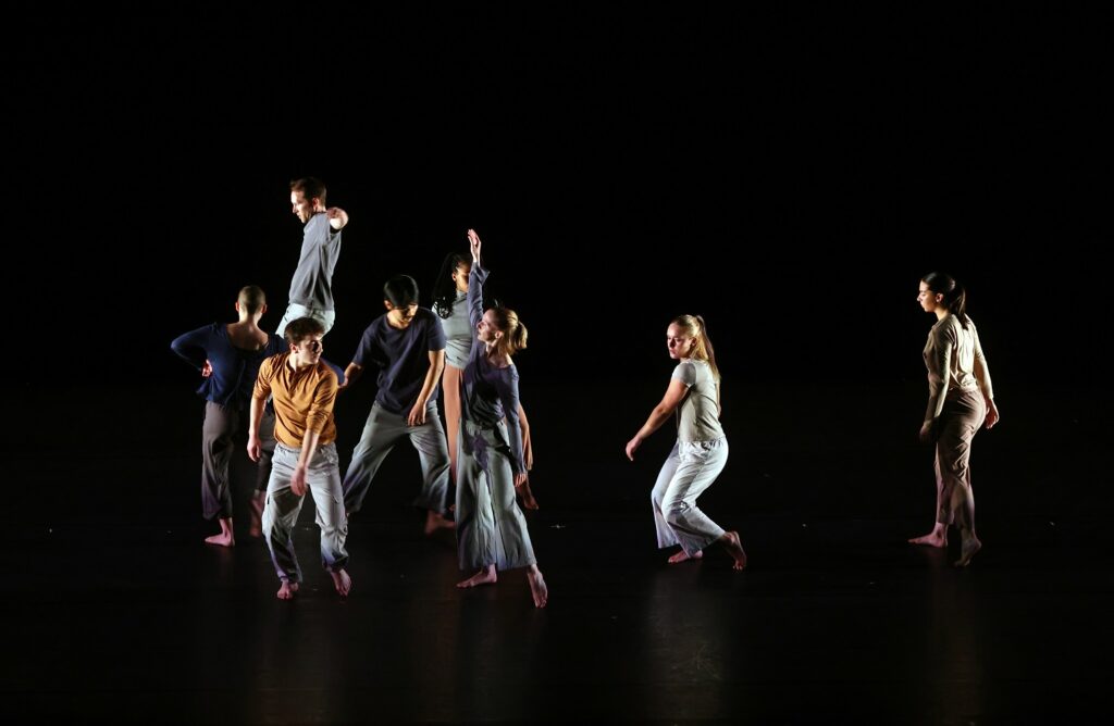 Doug Varone and Dancers in Varone's "Double Octet" - Photo by Karen Tapia.