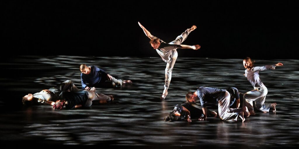 Doug Varone and Dancers in Varone's "Double Octet" - Photo by Karen Tapia.