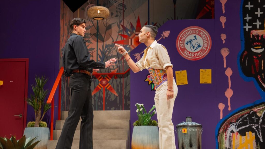 L-R Eric Stanton Bretts and Brandon Delsid in "Fake It Until You Make It" - Photo by Makela Yepez.
