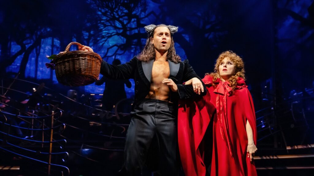Bradley Jaden and Bernadette Peters in Stephen Sondheim’s "Old Friends" - Photo by Danny Kaan.