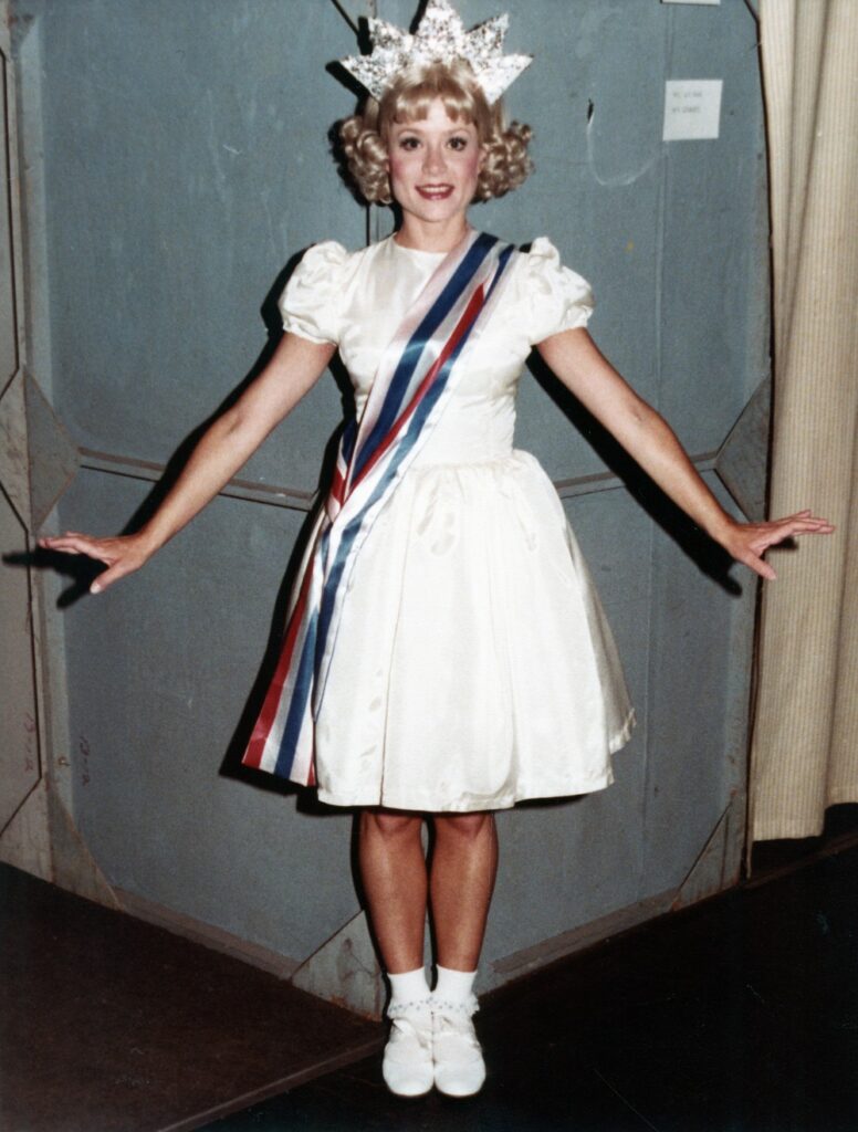 Lee Wilson as Dainty June in "Gypsy" - Photo courtesy of the author.