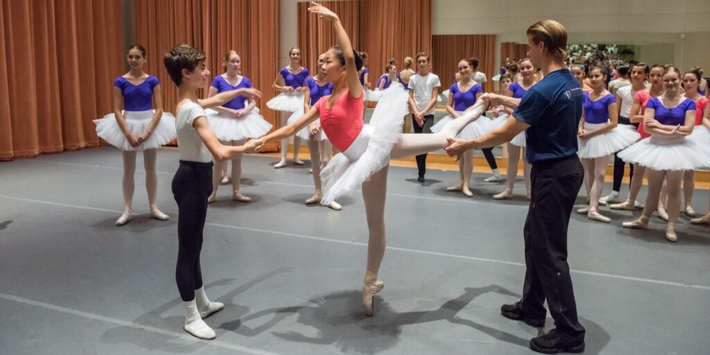 The American Ballet Theatre William J. Gillespie School at Segerstrom Center for the Arts - Instructor: Doug Gifford - Photo courtesy of SCFTA