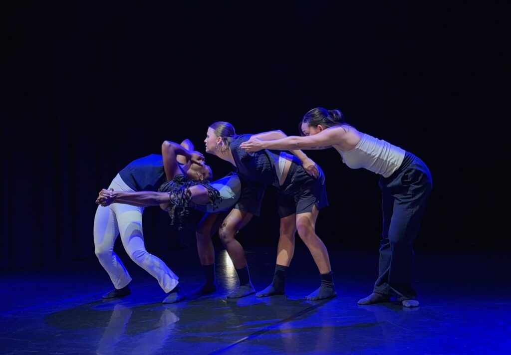 Highways Week 2 of New Shoes 2025 - Cast of "Infinite Circuit: Releasing" by Lindsay Lykins - Photo by Patrick Kennelly.