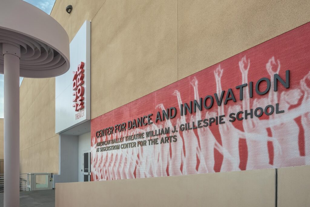 Segerstrom Center for the Arts - Center for Dance & Innovation - RMA Photography, courtesy of SCFTA.
