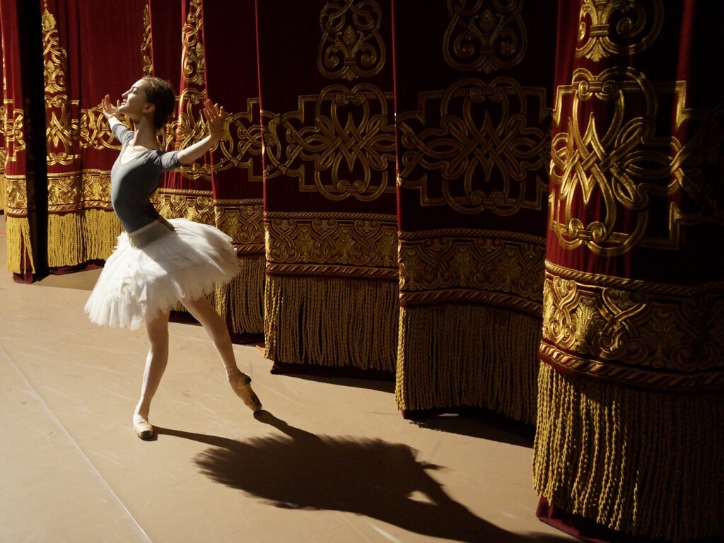 Joy Womack on the Bolshoi Theater stage - Moscow, 2012 - Photo courtesy of the artist.