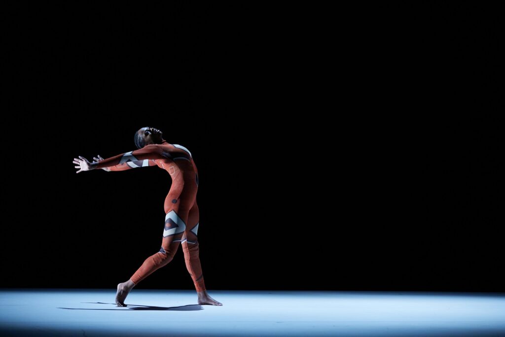 A.I.M. by Kyle Abraham - Faith Joy Mondesire in Andrea Miller's "Year" - Photo by Chris Strong.