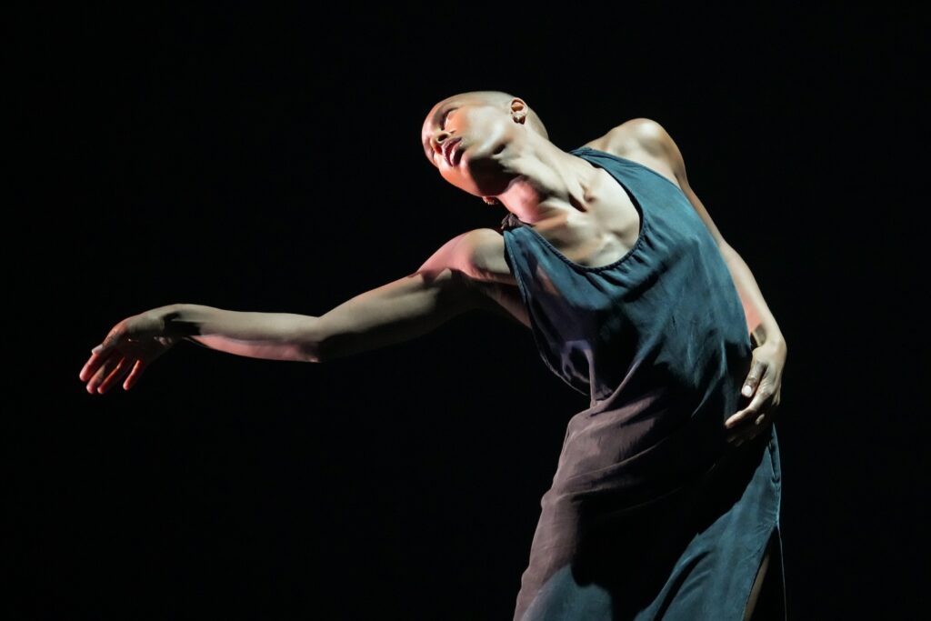 A.I.M. by Kyle Abraham - Catherine Kirk in Abraham's "If We Were A Love Song" - Photo by Steven Pisano.