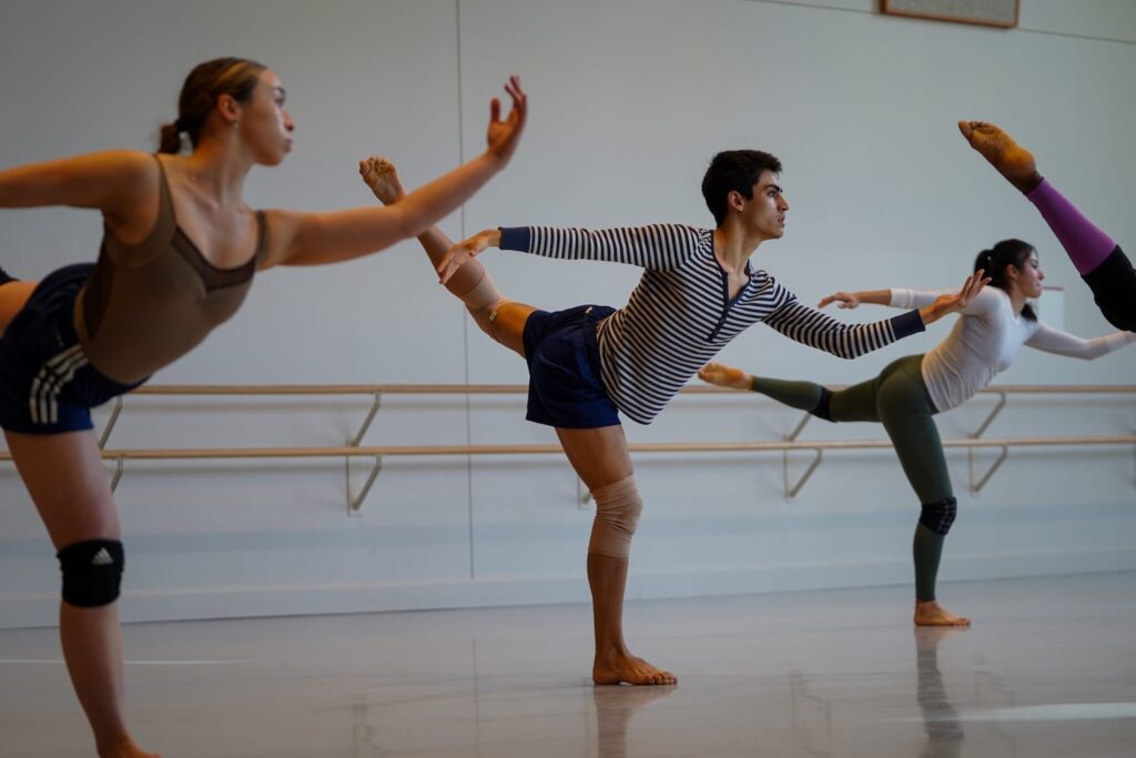 USC Kaufman students rehearsing - Photo by Hannah Doerr.