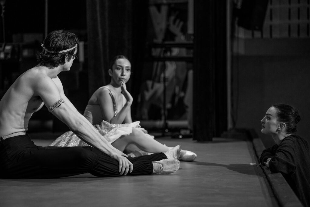 Joy Womack in rehearsal - Photo by Masha Kulch.