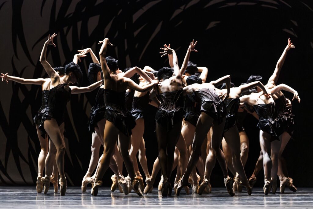 Pacific Northwest Ballet company dancers in Crystal Pite’s "Emergence" - Photo © Angela Sterling.