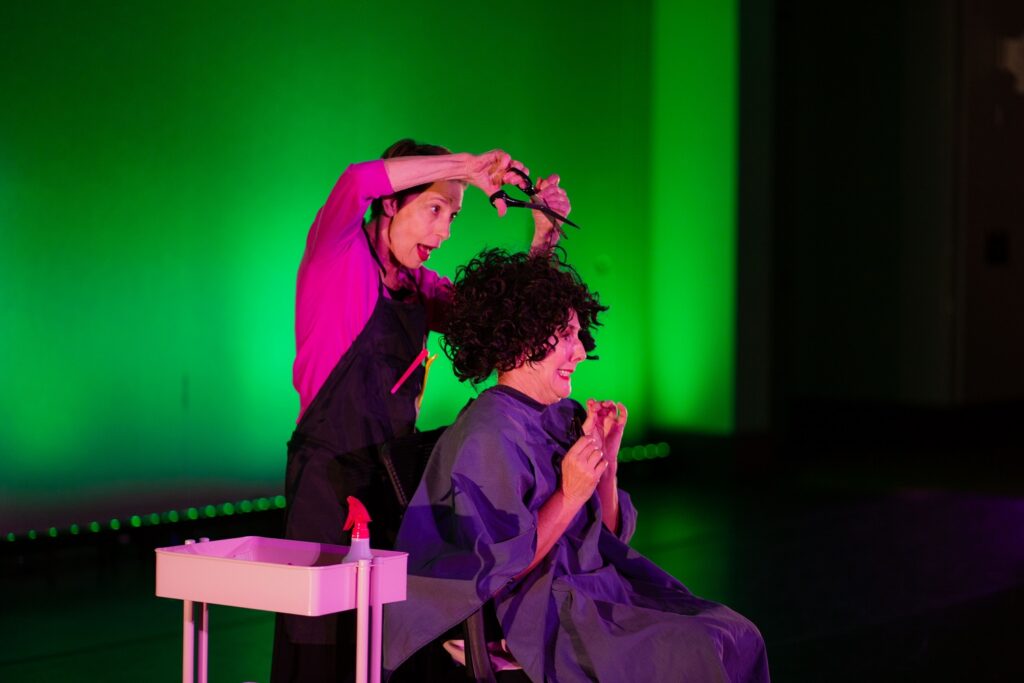 Lynn Modell/Making Dances - Rhythmic Cuts - Photo courtesy of the company.