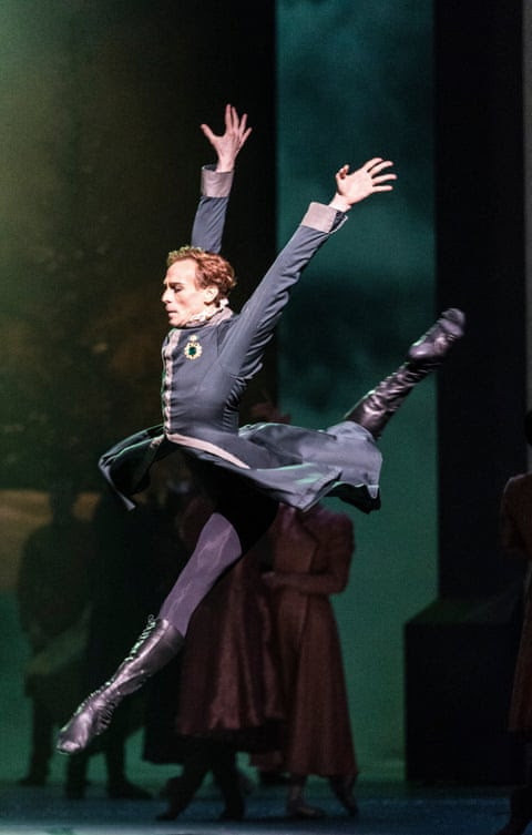 Edward Watson in Royal Ballet's "The Winter's Tale" choreography by Christopher Wheeldon - Photo by Johan Persson, Royal Ballet.