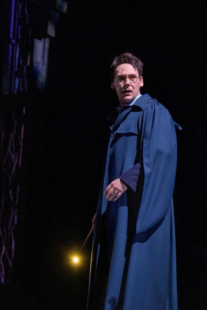 Harry Potter and the Cursed Child North American Tour - John Skelley as Harry Potter - Photo by Matthew Murphy.