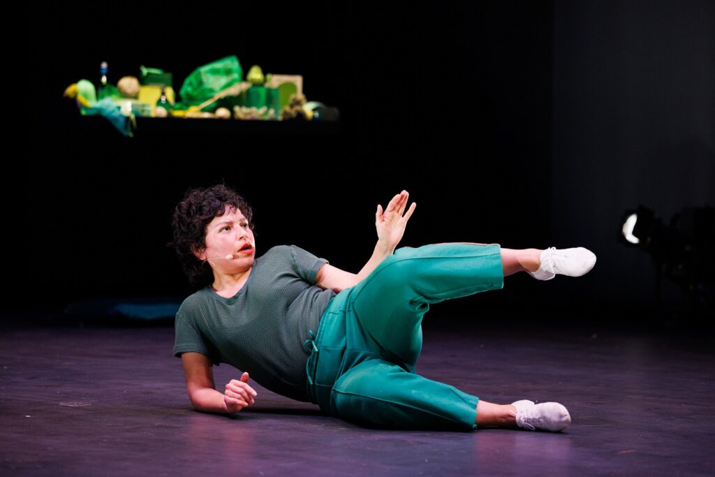 Mariana Valencia. Jacklean (in rehearsal). 2025. With music by Jazmin "Jazzy" Romero, performed in the Marie-Josée and Henry Kravis Studio at The Museum of Modern Art - Photo by Maria Baranova.