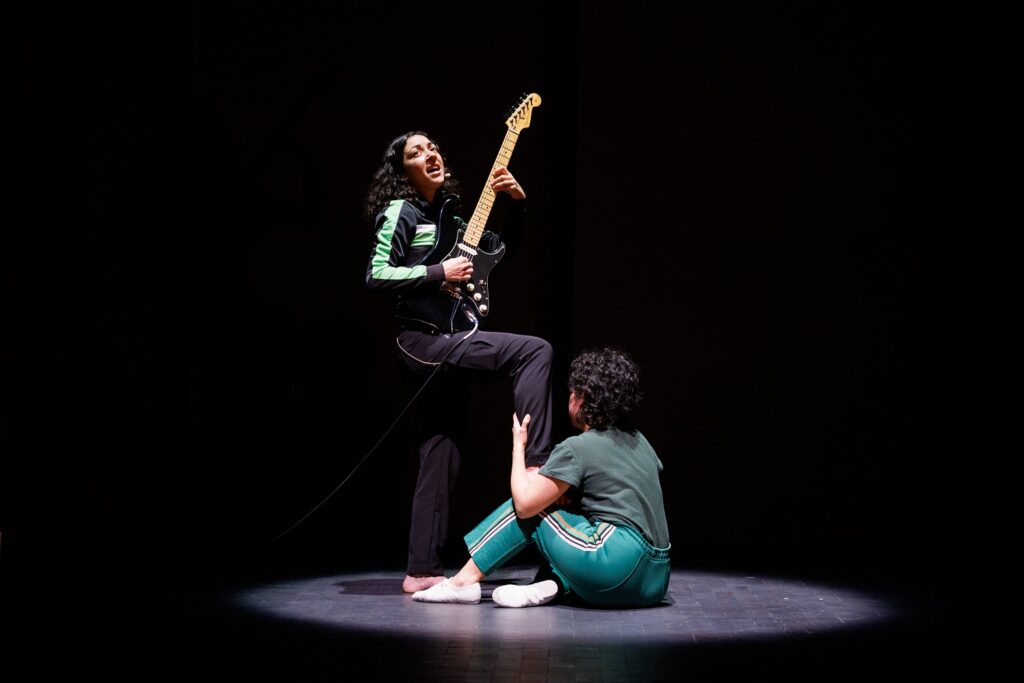 Mariana Valencia. Jacklean (in rehearsal). 2025. With music by Jazmin "Jazzy" Romero, performed in the Marie-Josée and Henry Kravis Studio at The Museum of Modern Art - Photo by Maria Baranova.