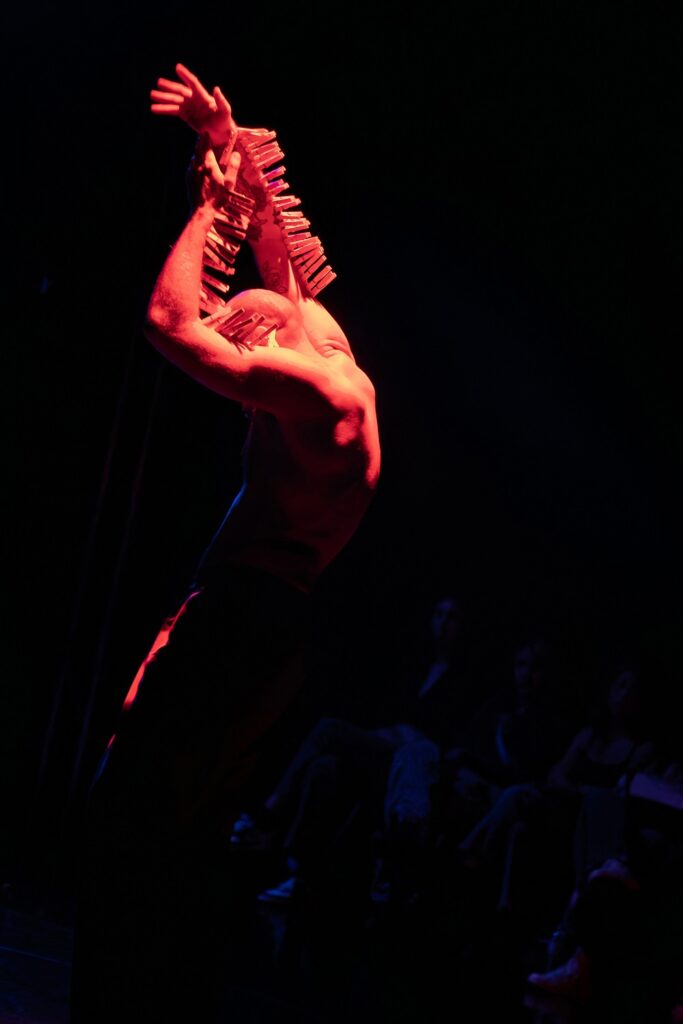 Kevin Williamson in "Blue" - Photo by Taso Papadakis.
