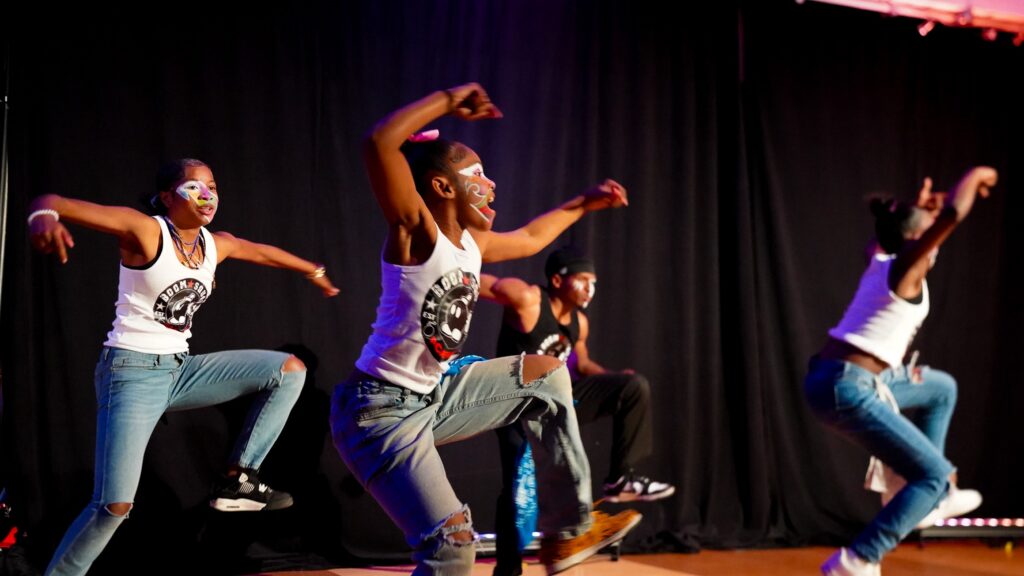 BlakTinx Dance Festival - Cast members of "BOOMSQUAD" by Boomer and Boom Squal - Photo by Lena Elgabalawy.
