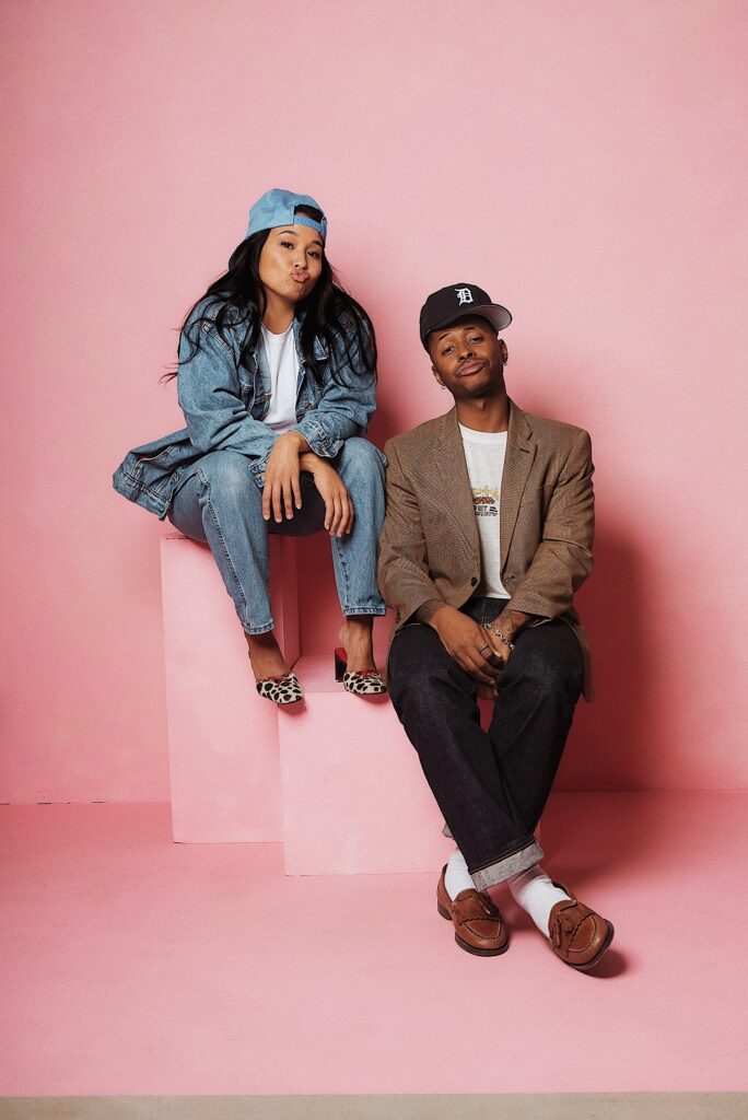 Jaylene Mendoza and Darren King aka Outrage - Photo by Peanut@vehgus.