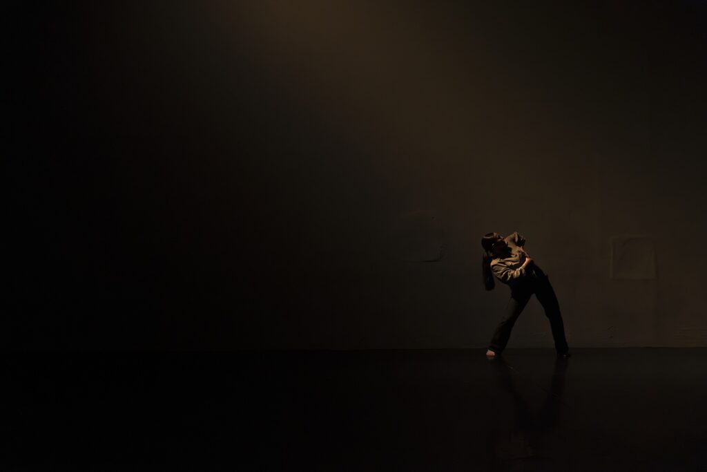 LADF - Madeline Sharp in her solo "Troubled Water" - Photo by Don Q. Hannah.
