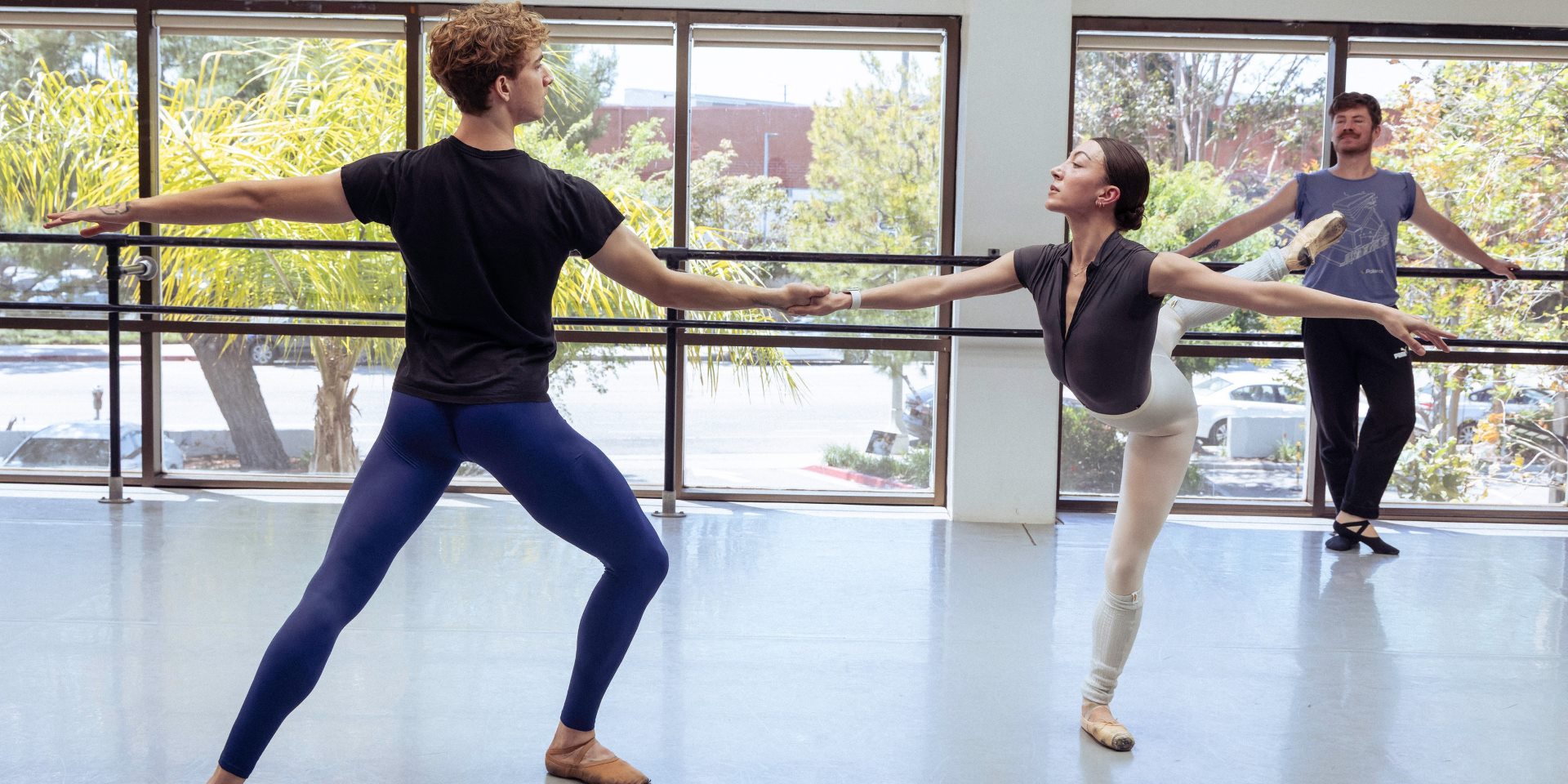 The Realm Company in rehearsal for "Phoenix Rising" choreography by Chasen Greenwood - Photo by Hannah Cox.