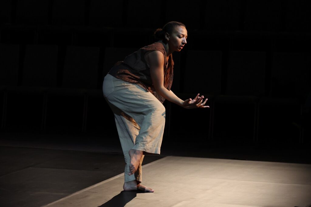Donna Sternberg and Dancers - Alexandria Paige Amstutz in "Ancestor's Voices" - Photo by Sarah Catania.