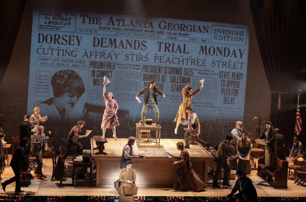 The National Touring Company of PARADE - Photo by Joan Marcus.