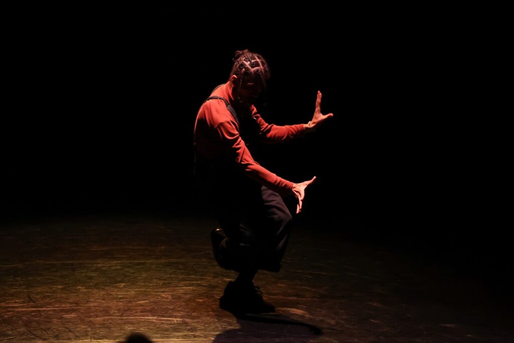 "Alterity"performed and choreographed by Cristian “CB4” Barreto - Photo by Sarah Madison.