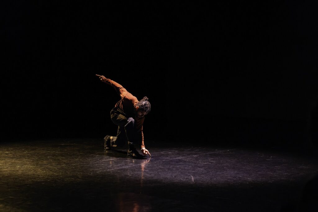 "Alterity"performed and choreographed by Cristian “CB4” Barreto - Photo by Hannah Cox.