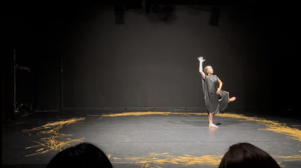 Dance at the Odyssey - Kate Myers in "The Four Seasons of Hamadan" by Annie Kahane - Screenshot by Jesse Camp.