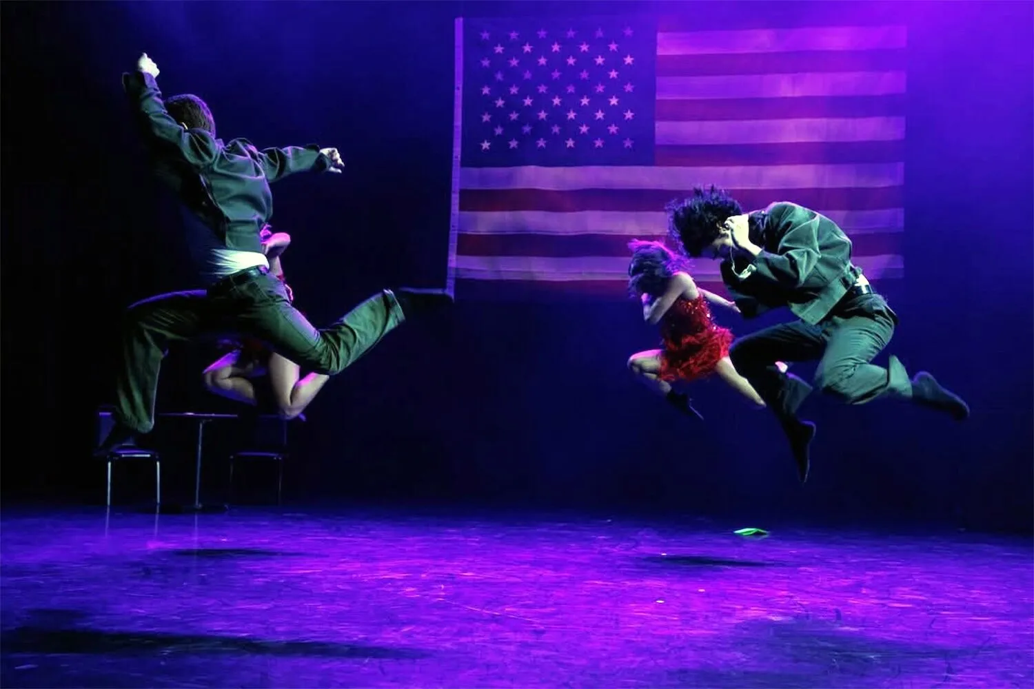 Nastia Yavorski and ABSOLEM Dance Theatre. Photo courtesy of Odyssey Dance Theatre