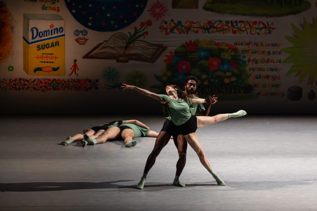 LADP - Daphne Fernberger, Jeremy Coachman in "Sleepwalkers Encyclopedia" by Janie Taylor - Photo by Skye Schmidt Varga.