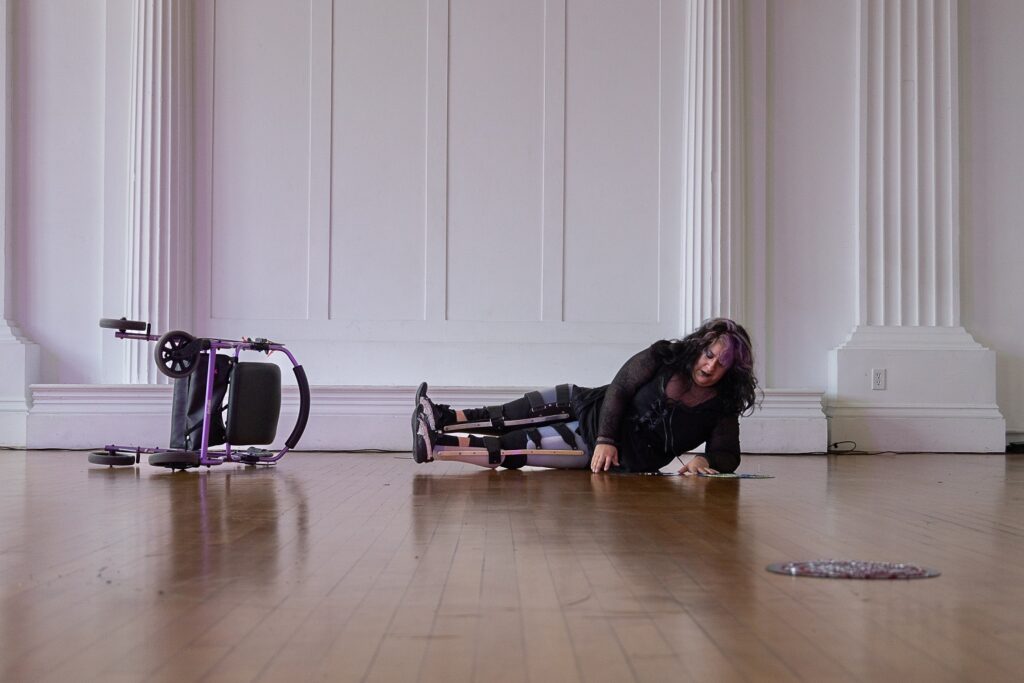LAX Micro Fest - Vanessa Hernández Cruz’s in her solo "Patient Zero" - Photo by Argel Rojo.