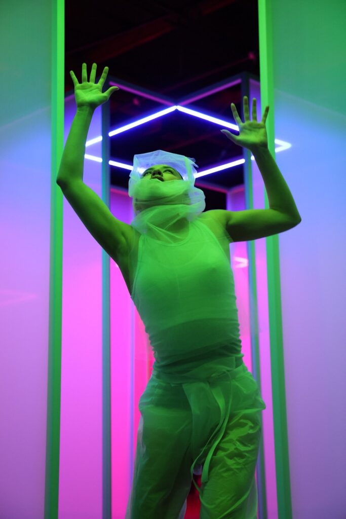 "A/Void" by Comfort Fedoke and Zoe Rappaport - Photo by Elena Kulikova.