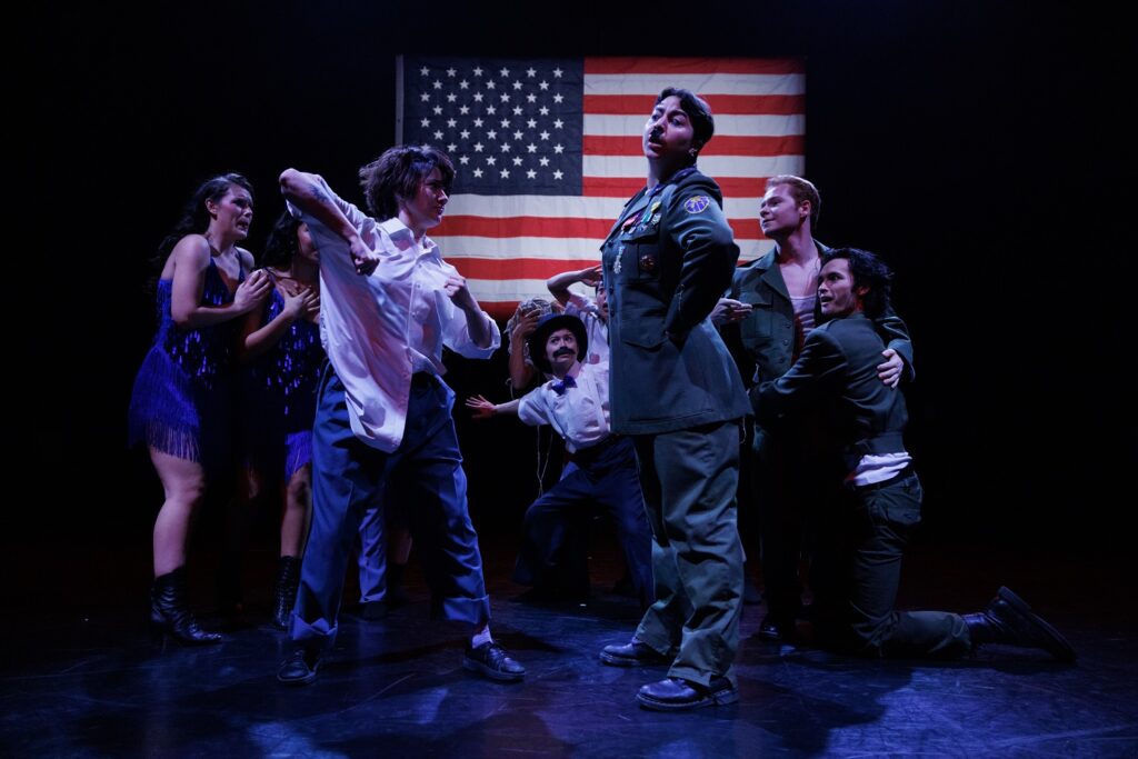 Dance at the Odyssey - “Bang! The Most Patriotic Show in the History of the United States of America” by Nastia Yavorski - Photo by Mike Forman.
