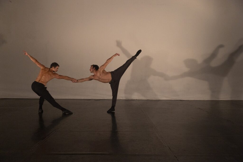 MATCH Residency - Omri Mishael and Ottavio Taddei in "BROS" by John Castagna - Photo by Don Hannah.
