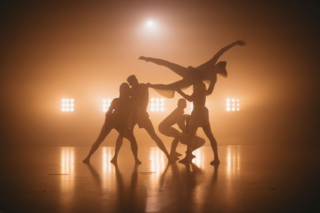 Jacob Jonas The Company - Full cast of TOUCH, PULSE, SEND by Peter Walker - Photo by Kate Kondratieva.