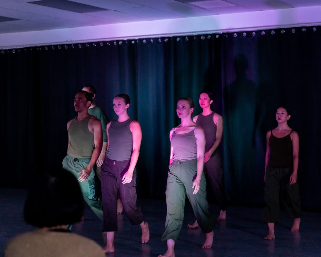 Re:born Arts- Re:born Dance Interactive Jestoni Dagdag, Simon Harrison, Kristy Hwang, Robinn Jaide, Katie Marshall, Katie Walsh at the Dance for Peace Gala - photo by Ashlie Valerio.
