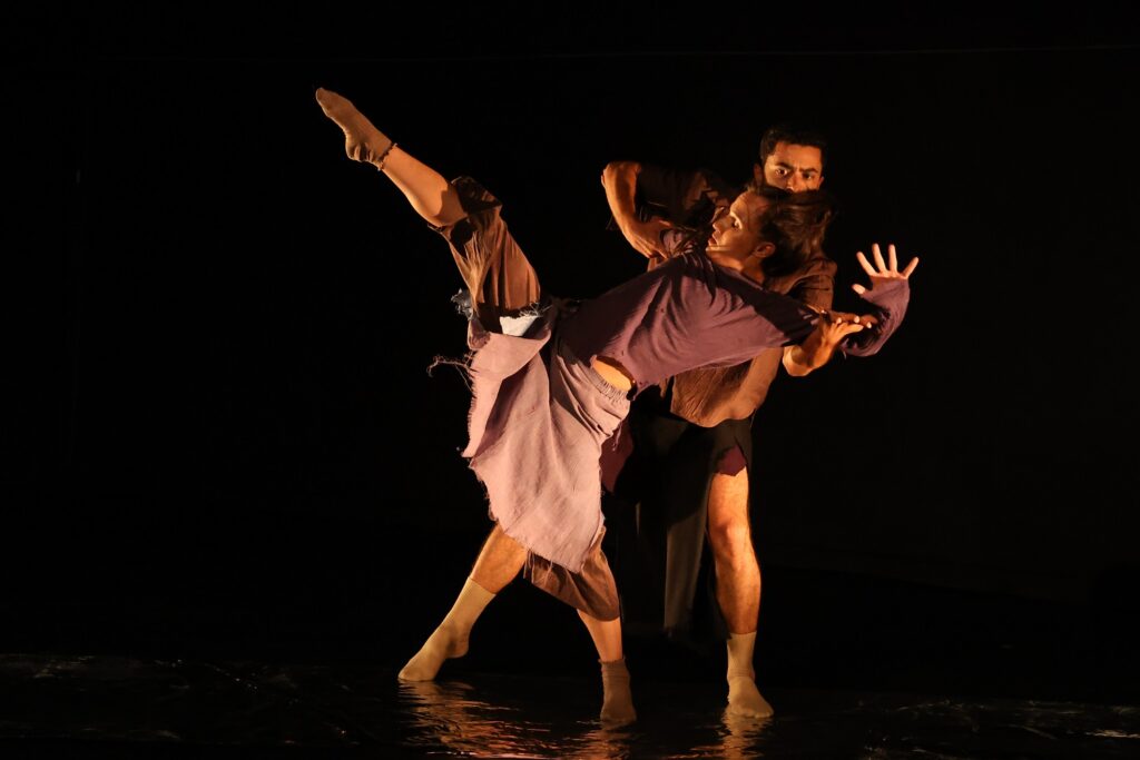TORRENT - Rebecca Lee and Joe Davis in 'Rupture' by Caitlin Javech - Photo by Hope Spears.