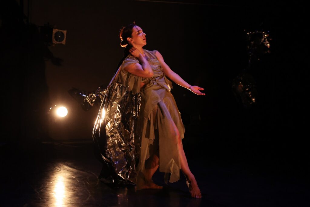 TORRENT - Caitlin Javech in her solo "Threshold" - Photo by Hope Spears.