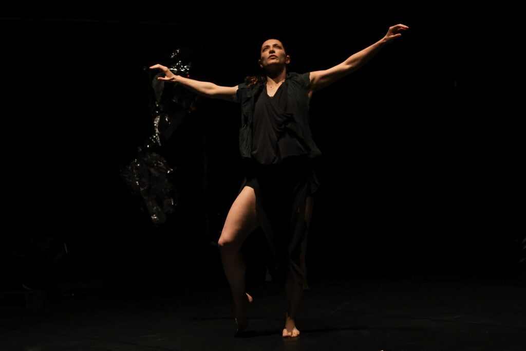 TORRENT - Jane Zogbi in "Currents of the Mind" by Caitlin Javech - Photo by Hope Spears.