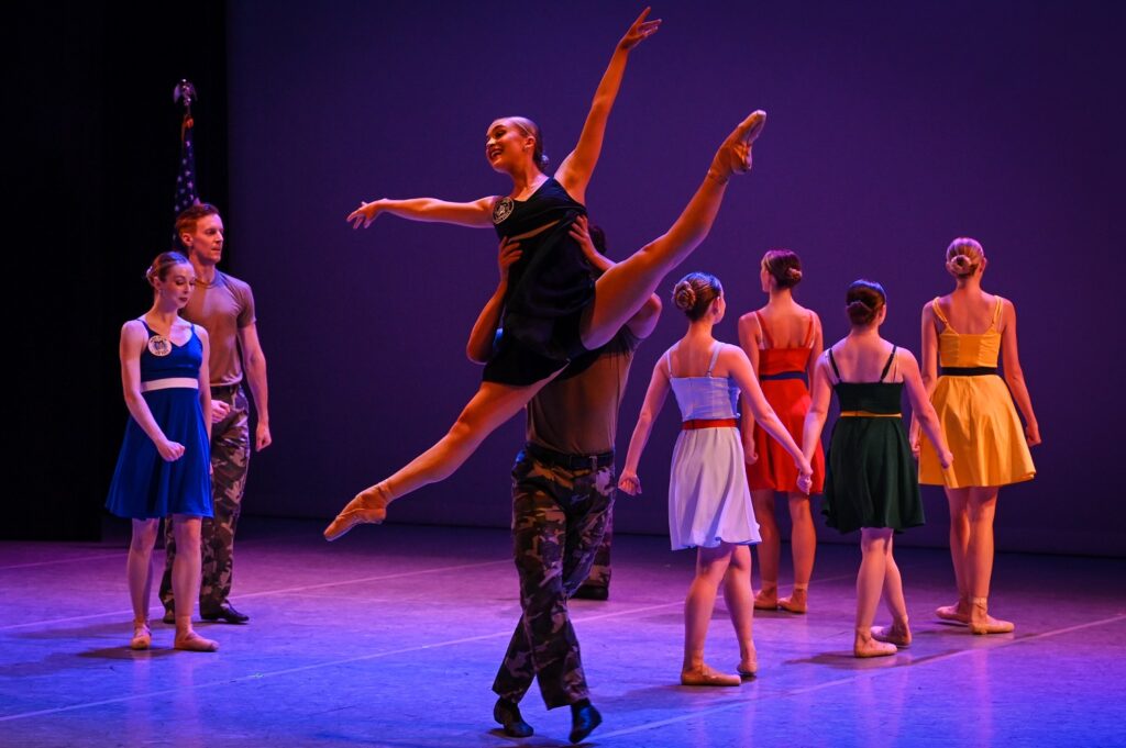 Ballet Project OC - "Salute" by Christina Ghiardi - featured dancer Sarah Hurty - Photo by Jack and Kathleen Hartin.