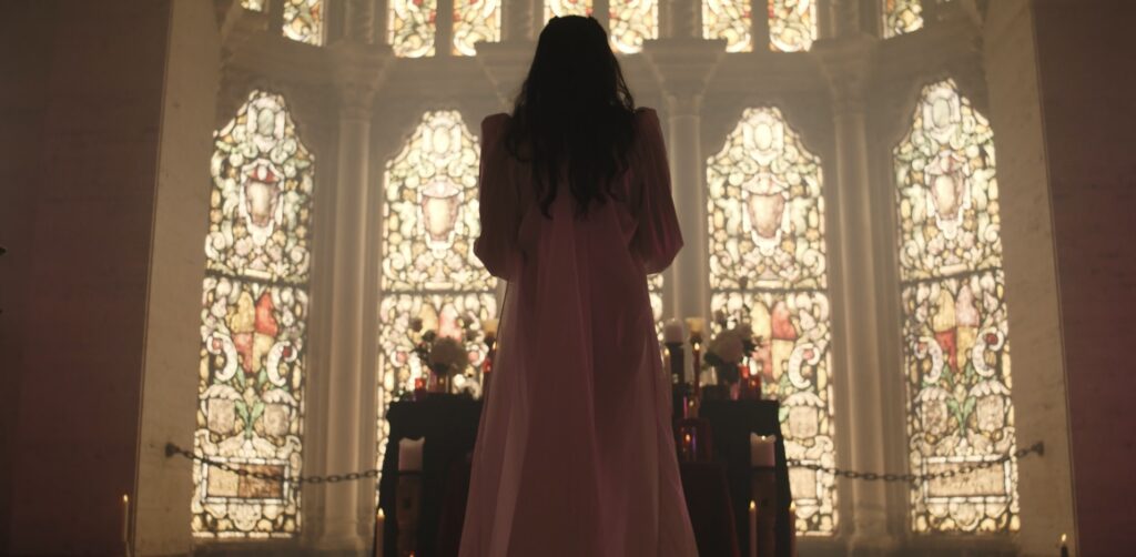 Reshma Gajjar in "UNHOLY RAPTURE" by Jennifer Rose - Screenshot courtesy of the artist.