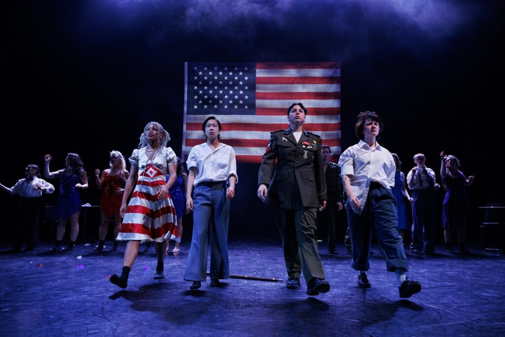 Dance at the Odyssey - “Bang! The Most Patriotic Show in the History of the United States of America” by Nastia Yavorski - Photo by Mike Forman.