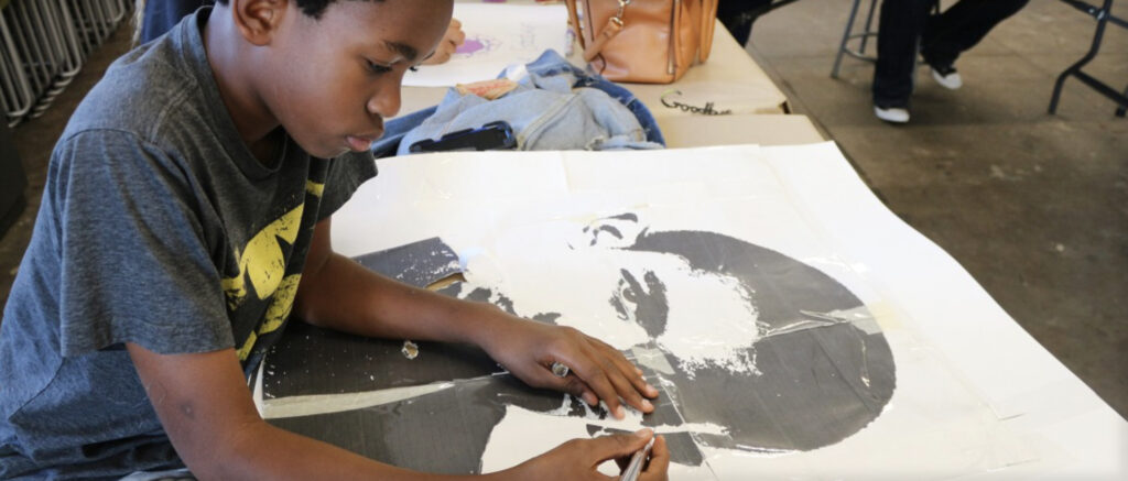 Art workshop at Armory Center for the Arts in Pasadena - Photo courtesy of Armory Center for the Arts.