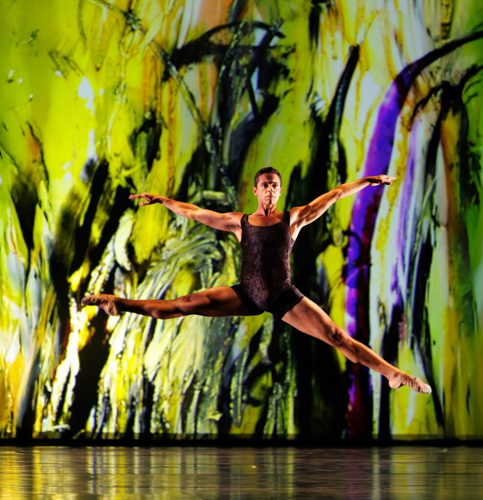 Raiford Rogers Modern Ballet - Lucas Segovia in Rogers' "Island of the Sea" - Photo by Steven Cohen.